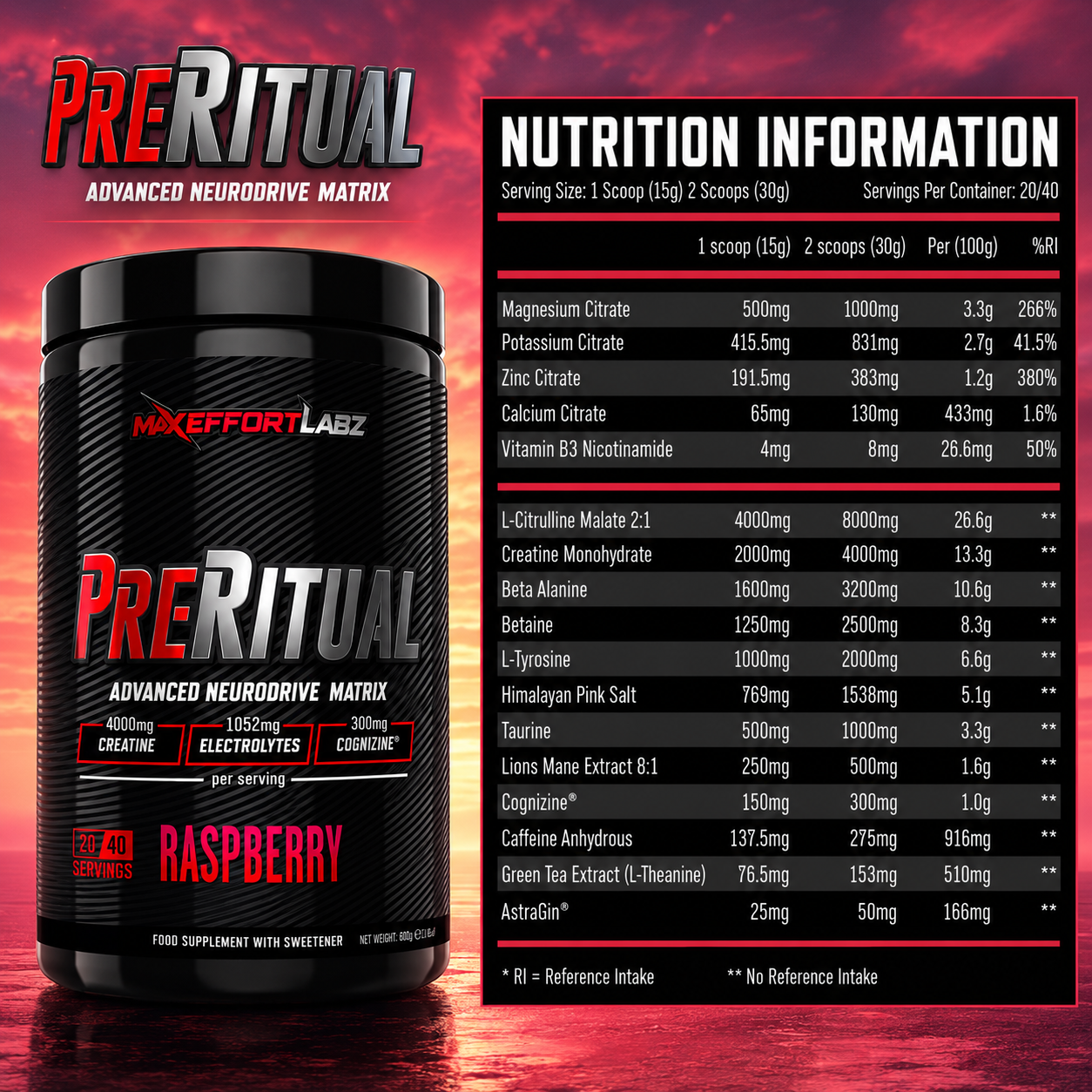 PreRitual (Raspberry)